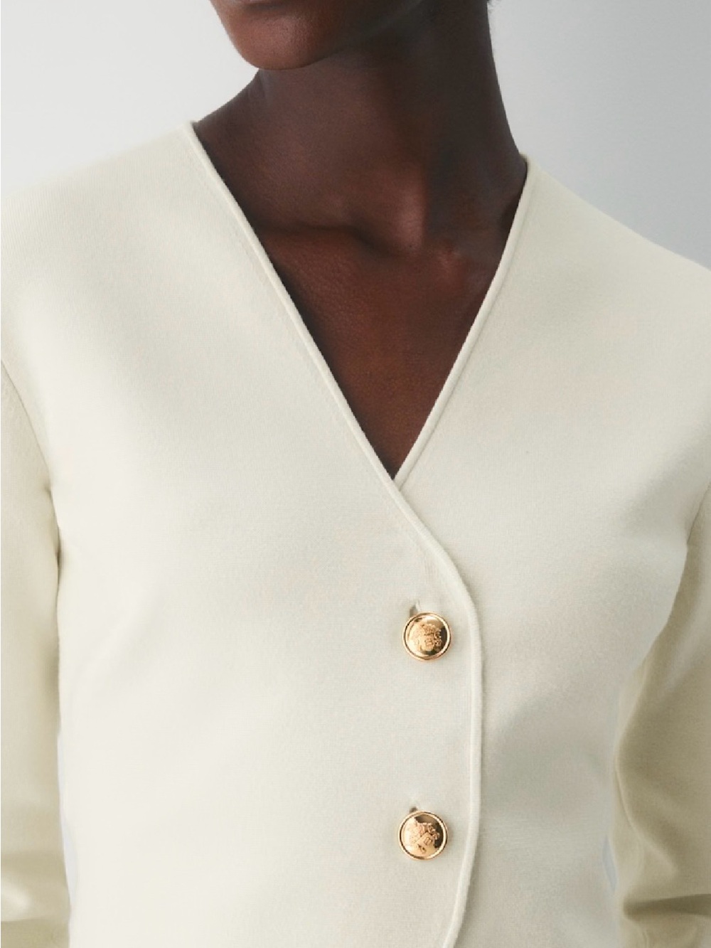 Aritzia Babaton Nanette Cardigan - Birch - Picture 2 of 12